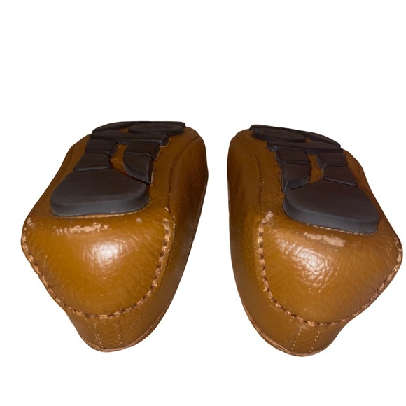 Michael Kors “Fulton” Leather Moccasin Ballet Flats Camel BRN/TAN Size 6M - Picture 8 of 8